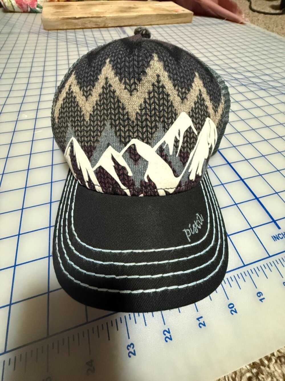 Pistil Mountain Scene Baseball Cap